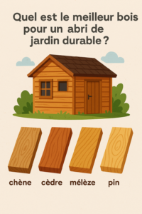 choisir bois abri de jardin